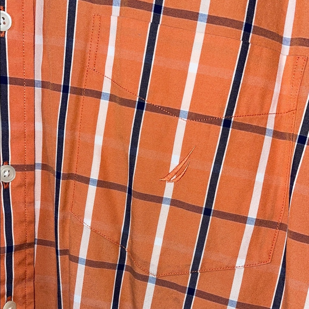 Nautica Explorer Shorts & Plaid Button-Up Shirt – Size XXL (2-Piece Set) #83 - Picture 5 of 13